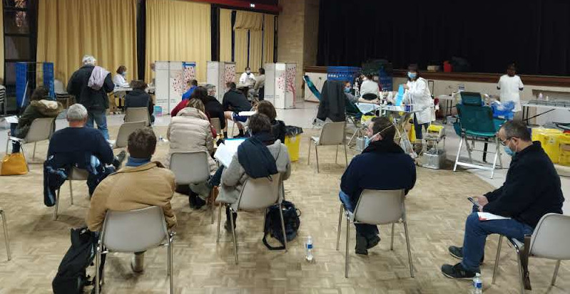 Collecte de dons de sang à Castelnau Montratier © M-F Plagèes